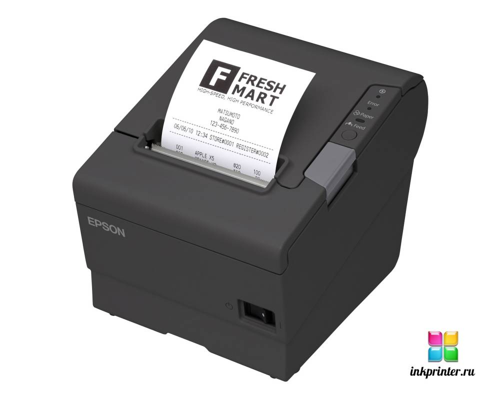 Чековый принтер Принтер Epson TM-T20II Ethernet, USB C31CD52007