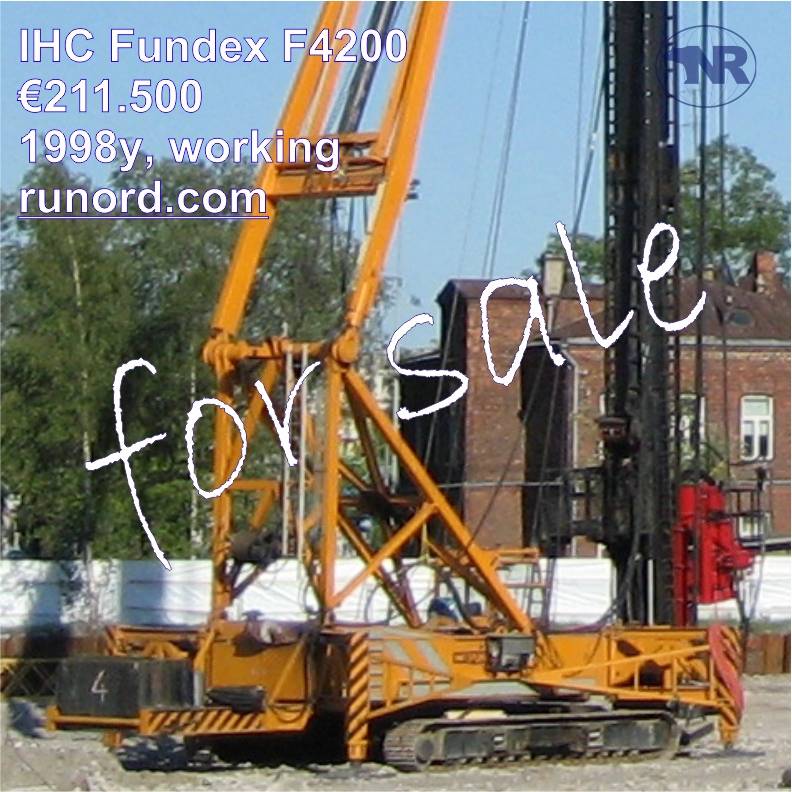 IHC Fundex F4200 (1998) буровая установка бу