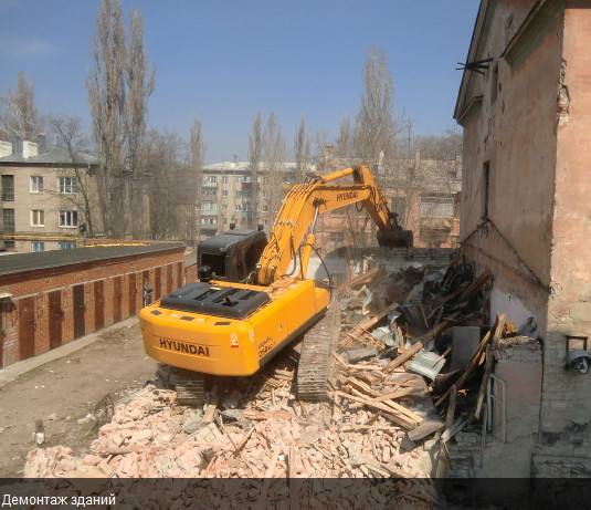Снос зданий в Рамони и демонтаж здания в Воронежской области Рамонь