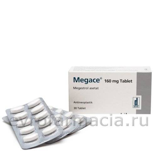 МЕГЕЙС 30 тб (Megace 160 mg).