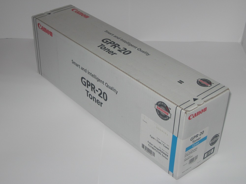 Тонер-картридж Canon C-EXV16 GPR-20 Cyan (синий)
