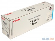 Тонер-картридж оригинальный Canon C-EXV17 GPR-21 Cyan (синий)