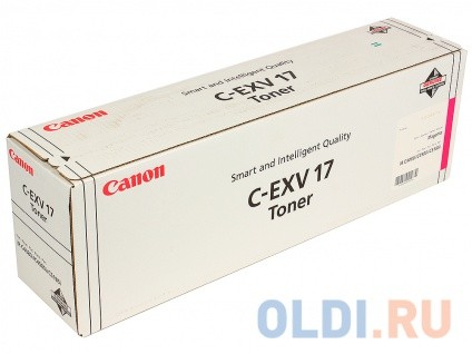 Тонер-картридж оригинальный Canon C-EXV17 GPR-21 Magenta (малинов